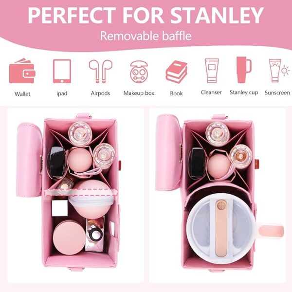 ThinkleCustoms Crossbody Tumbler Sling Bag with Smart Multi-Pocket Design