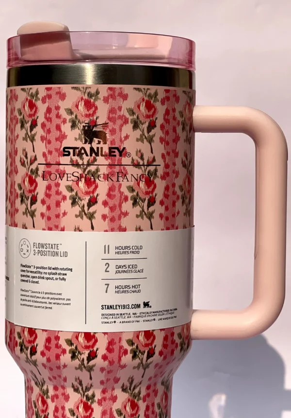 Personalized 1200ML Premium Full Floral Stanley Tumbler