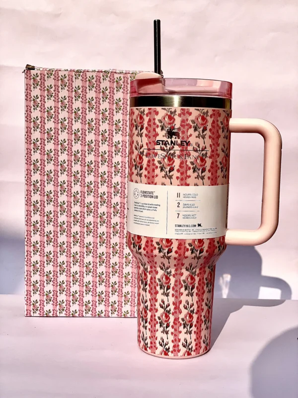 Personalized 1200ML Premium Full Floral Stanley Tumbler