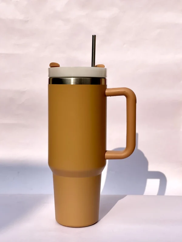 Personalized 1200ML Caramel Brown Pro Serenita Tumbler