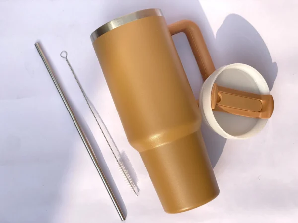 Personalized 1200ML Caramel Brown Pro Serenita Tumbler