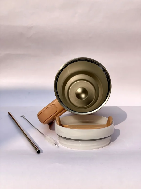 Personalized 1200ML Caramel Brown Pro Serenita Tumbler