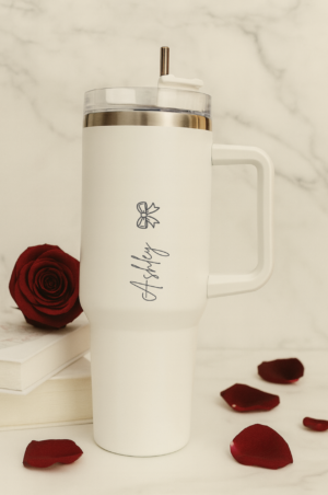 Personalized 1200ML Pure White Serenita Tumbler