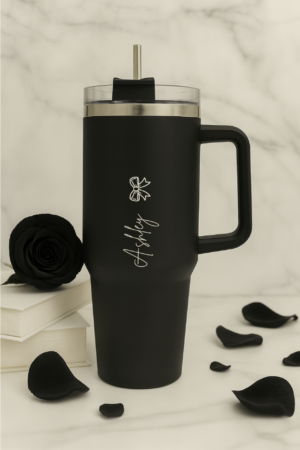Personalized 1200ML Matt Black Serenita Tumbler