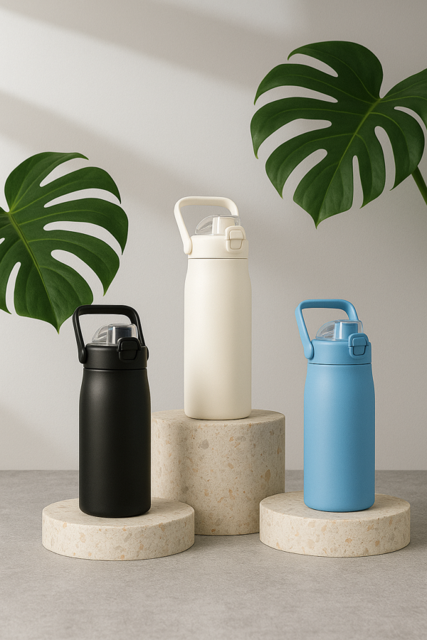 Personalized 1800ML Premium Frosted Gym Bottle